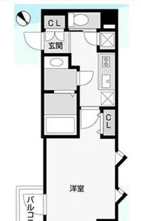 アヴァンツァーレ元町【2階】の間取り