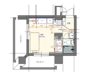 ライベストコート南長崎【4階】の間取り