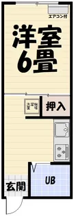 イトーハイツ5【1階】の間取り