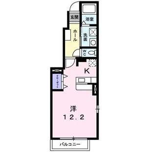 シャンティー【1階】の間取り