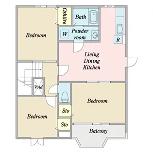 ファーストメゾン【2階】の間取り