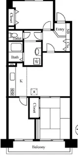 メトロハイツ東陽【9階】の間取り