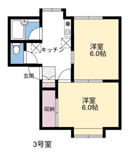 メゾントキワ【1階】の間取り