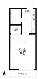 サン ジョルディ【4階】の間取り