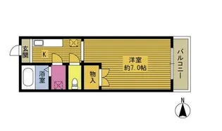 クレインハイツ【1階】の間取り