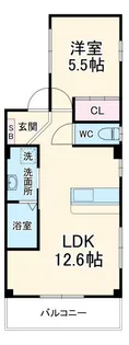 GRASTA【3階】の間取り