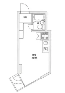 三越東中野マンション【3階】の間取り