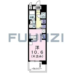 ブライト・ベルウッド【4階】の間取り