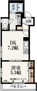 ヘーベルメゾン中村南【2階】の間取り