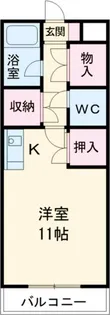 CREST VI【3階】の間取り
