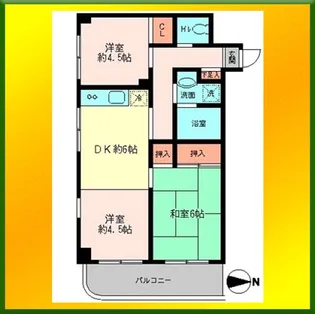 K house1【3階】の間取り