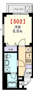 クレシェンド田端【5階】の間取り
