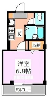 カーサエテルノK【2階】の間取り