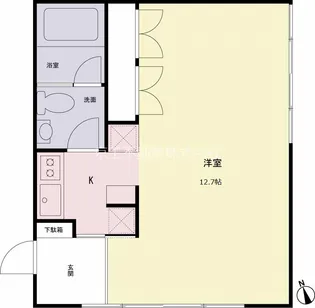 STUDIO D’ART.YOYOGI【1階】の間取り