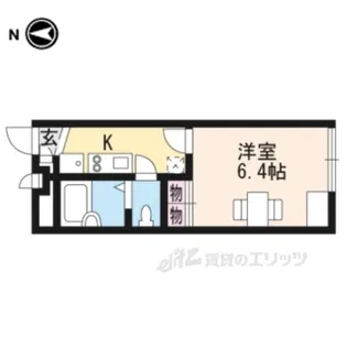 レオパレスイーストストーン【2階】の間取り