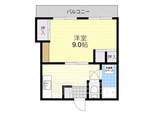 山下ビル【6階】の間取り