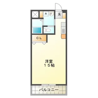 ふじ第3マンション【5階】の間取り