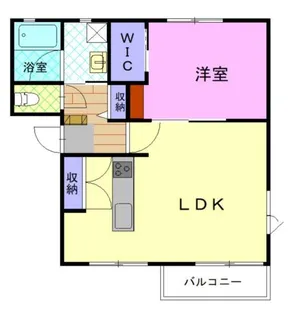 メゾン・ド・K【1階】の間取り