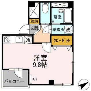 T・M SOUND【3階】の間取り