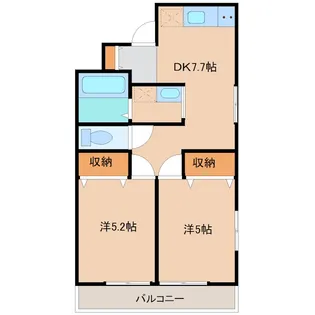 エイブル3【1階】の間取り
