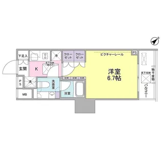 SIL西五反田【2階】の間取り