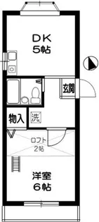 Apa花の木【1階】の間取り