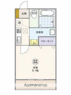 PrimeurIII【2階】の間取り
