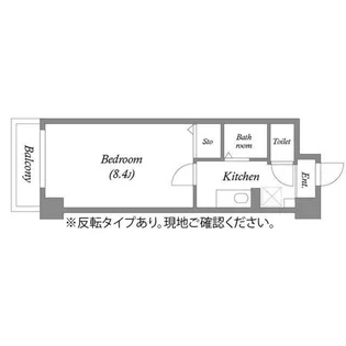 ドミール江戸堀【7階】の間取り