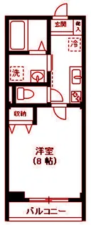 グランドゥール【2階】の間取り