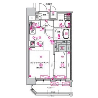 CREST TAPP浅間町【10階】の間取り