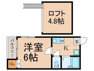 T‘s ambitious【1階】の間取り