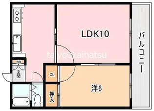 常盤マンション【1階】の間取り