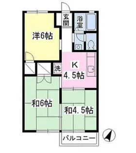トミーハイツ【1階】の間取り