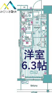 グランド・ガーラ横浜【4階】の間取り