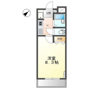 サンパティオ幸本 II【2階】の間取り