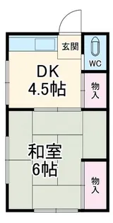 神藤荘【1階】の間取り