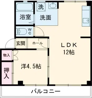 あんさんぶる【2階】の間取り
