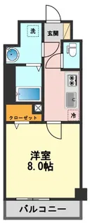 GENOVIA青砥II【6階】の間取り