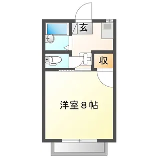 ホープII【1階】の間取り