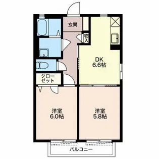 ファミーユ21【2階】の間取り