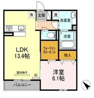 シュシュ【3階】の間取り
