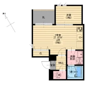 R-Smart Edelweiss(エーデルワイス)【3階】の間取り