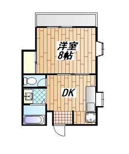 コーポ和【1階】の間取り