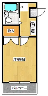 ベルトピア深谷1【1階】の間取り