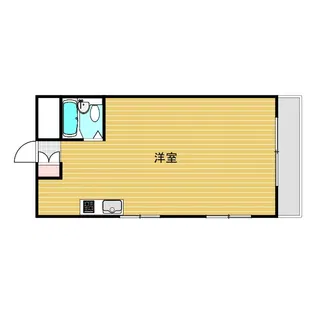 チサンマンション第5新大阪【6階】の間取り