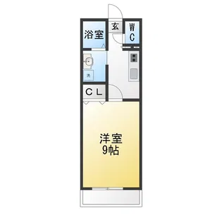 ドミール三島下【2階】の間取り