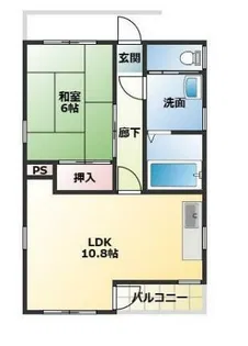 ヴァイセ【3階】の間取り