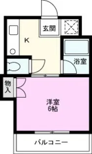 レスポアール・シルク【2階】の間取り