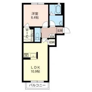 サンクレスト【2階】の間取り