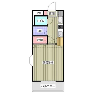 ロイヤルキャビン【1階】の間取り